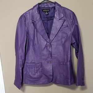 Metrostyle Leather jacket size 18
